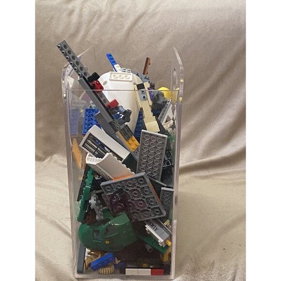 LEGO 3+ lbs Pounds Random Parts Pieces Building Plates Blocks Washed Bulk Lot - Picture 5 of 8